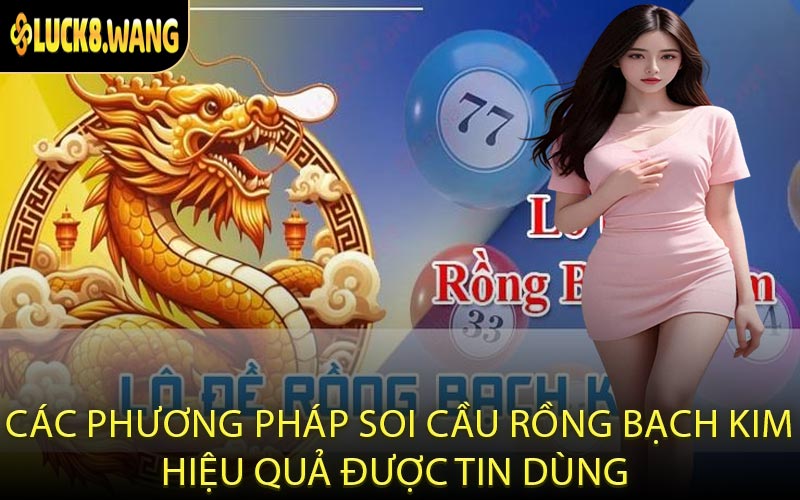 Các phương pháp soi cầu Rồng Bạch Kim hiệu quả được tin dùng